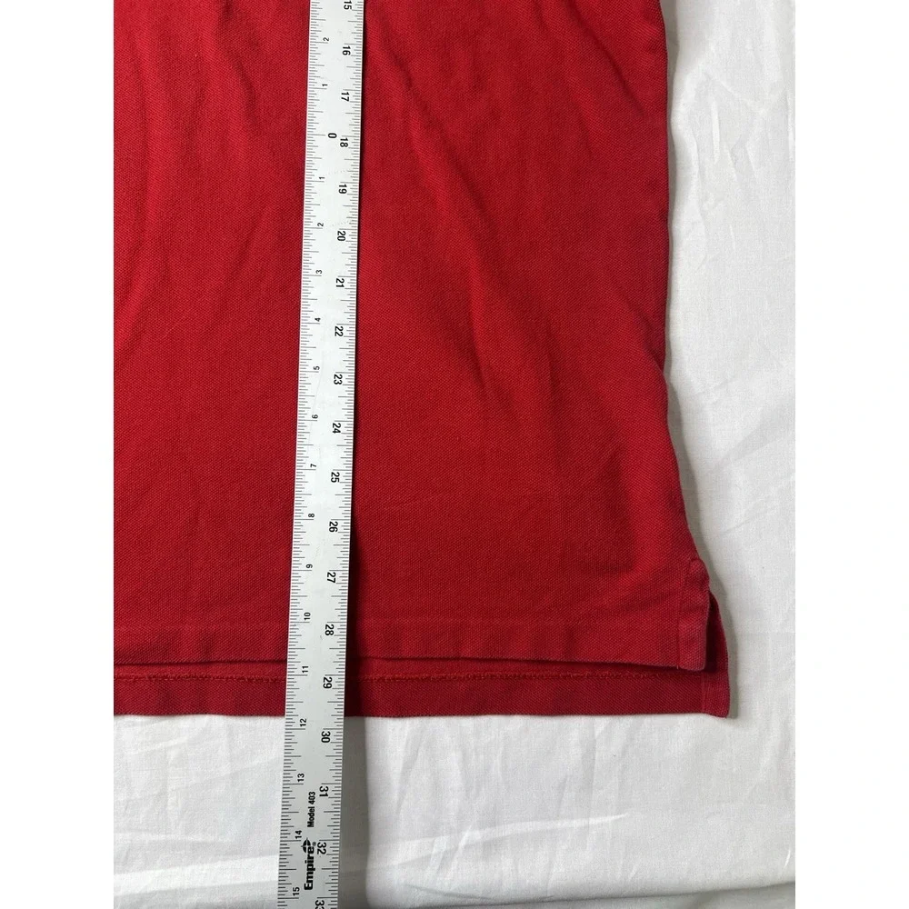 *Polo‎ Ralph Lauren Mens Red Polo Shirt Size 2XB / 2TG Short Sleeve